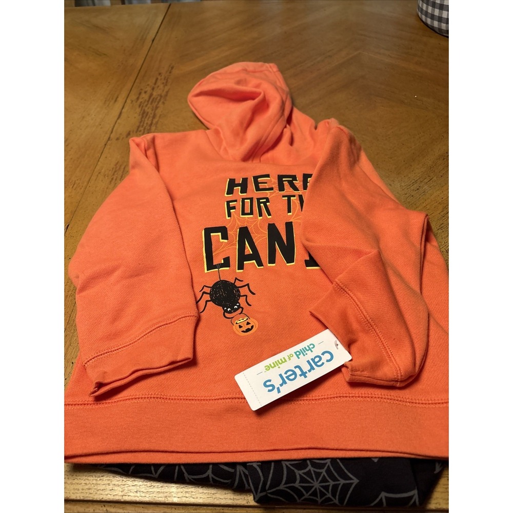 Carter's‎ Baby Boy Pumpkin Outfit Size 4T. NWT! 2 Pieces Set, Casual, Halloween - Picture 3 of 8